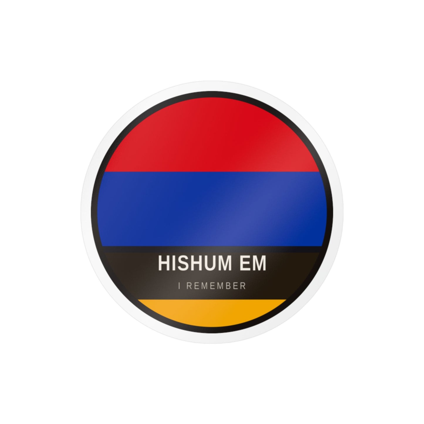 Armenia — Hishum Em Sticker