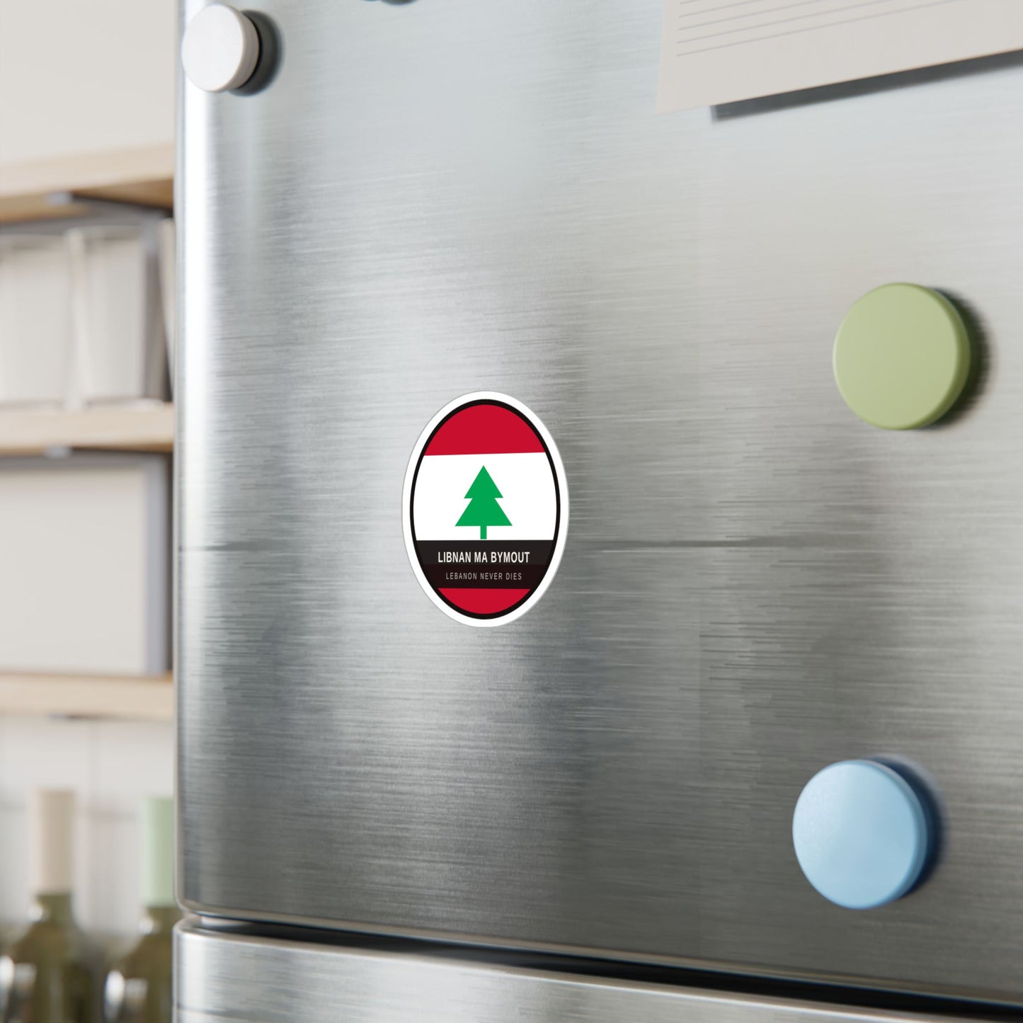 Lebanon — Libnan Ma Bymout Sticker