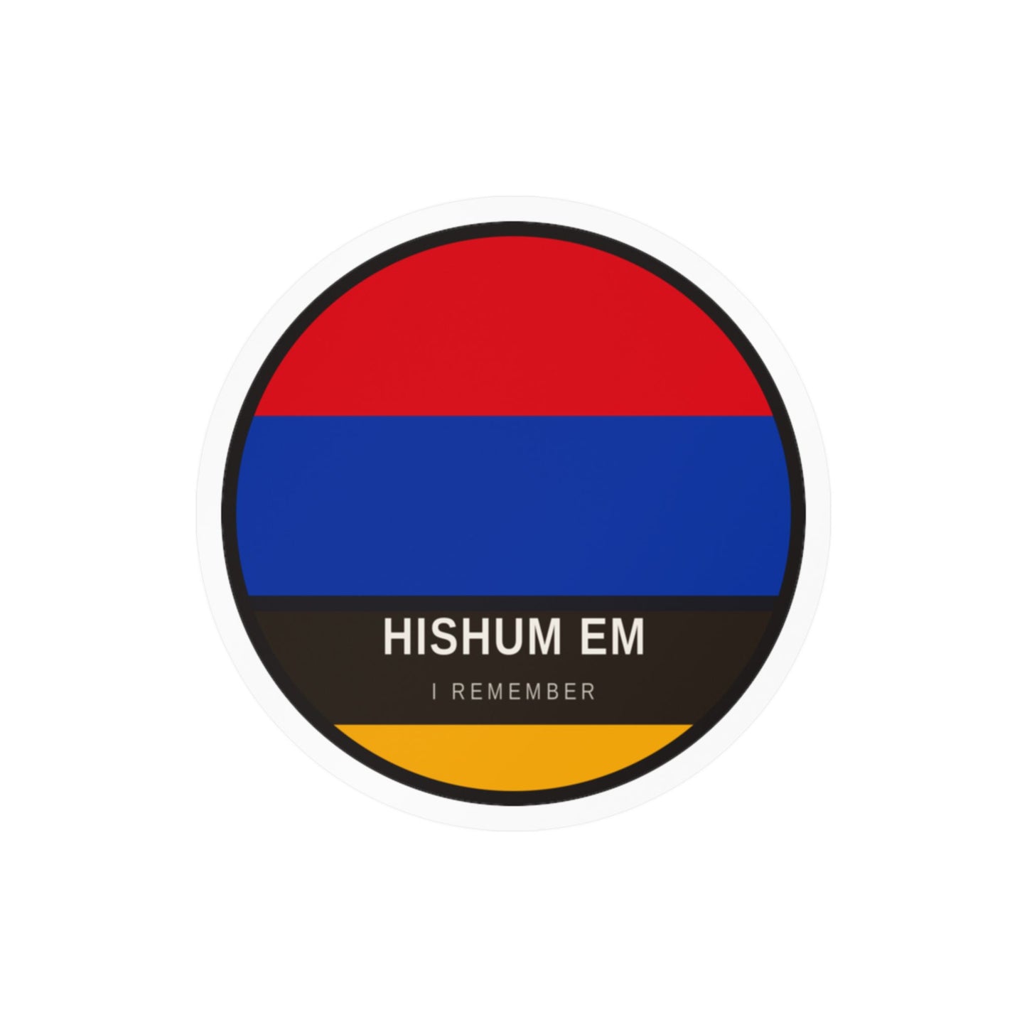 Armenia — Hishum Em Sticker