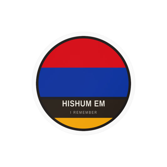 Armenia — Hishum Em Sticker