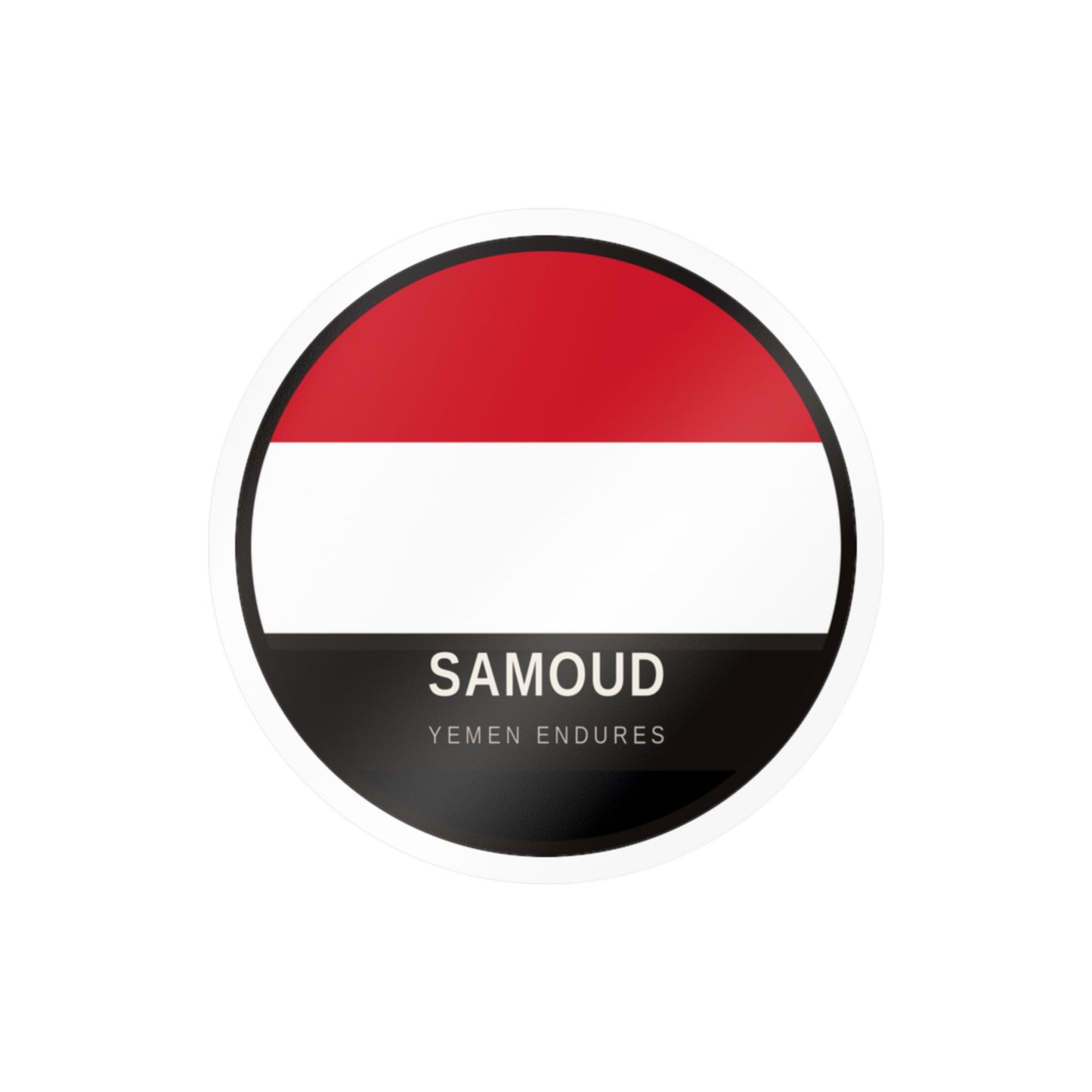 Yemen — Samoud Sticker
