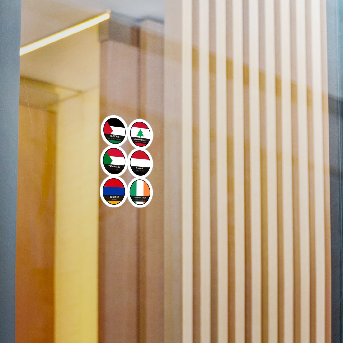 All Six Causes — Sticker Sheet