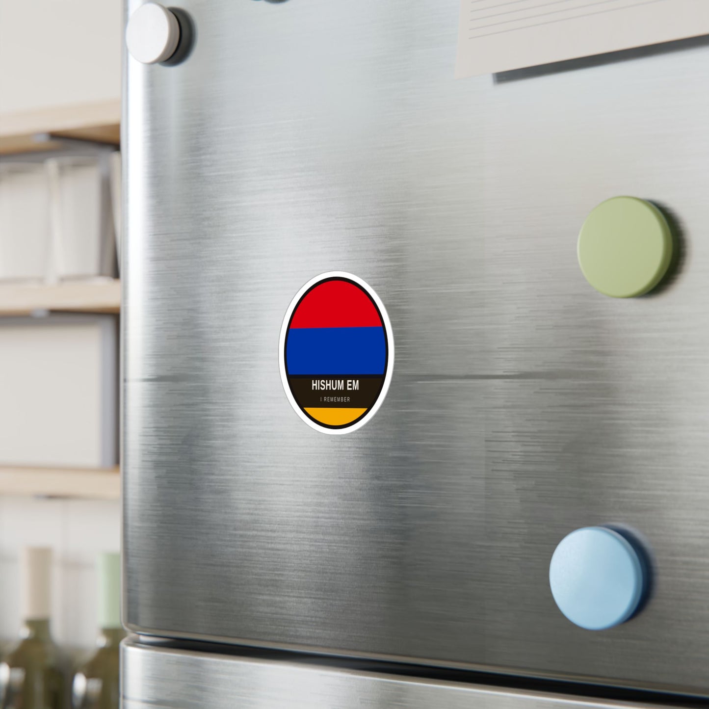 Armenia — Hishum Em Sticker