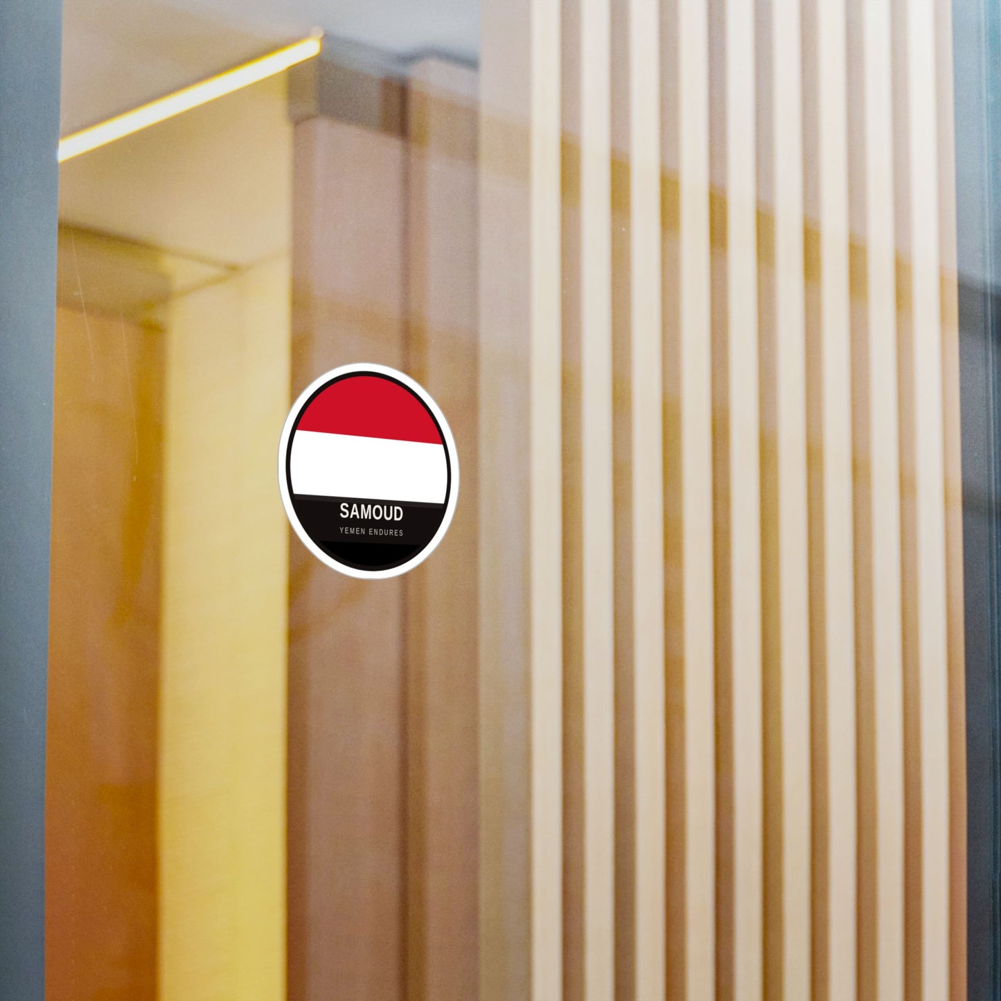 Yemen — Samoud Sticker