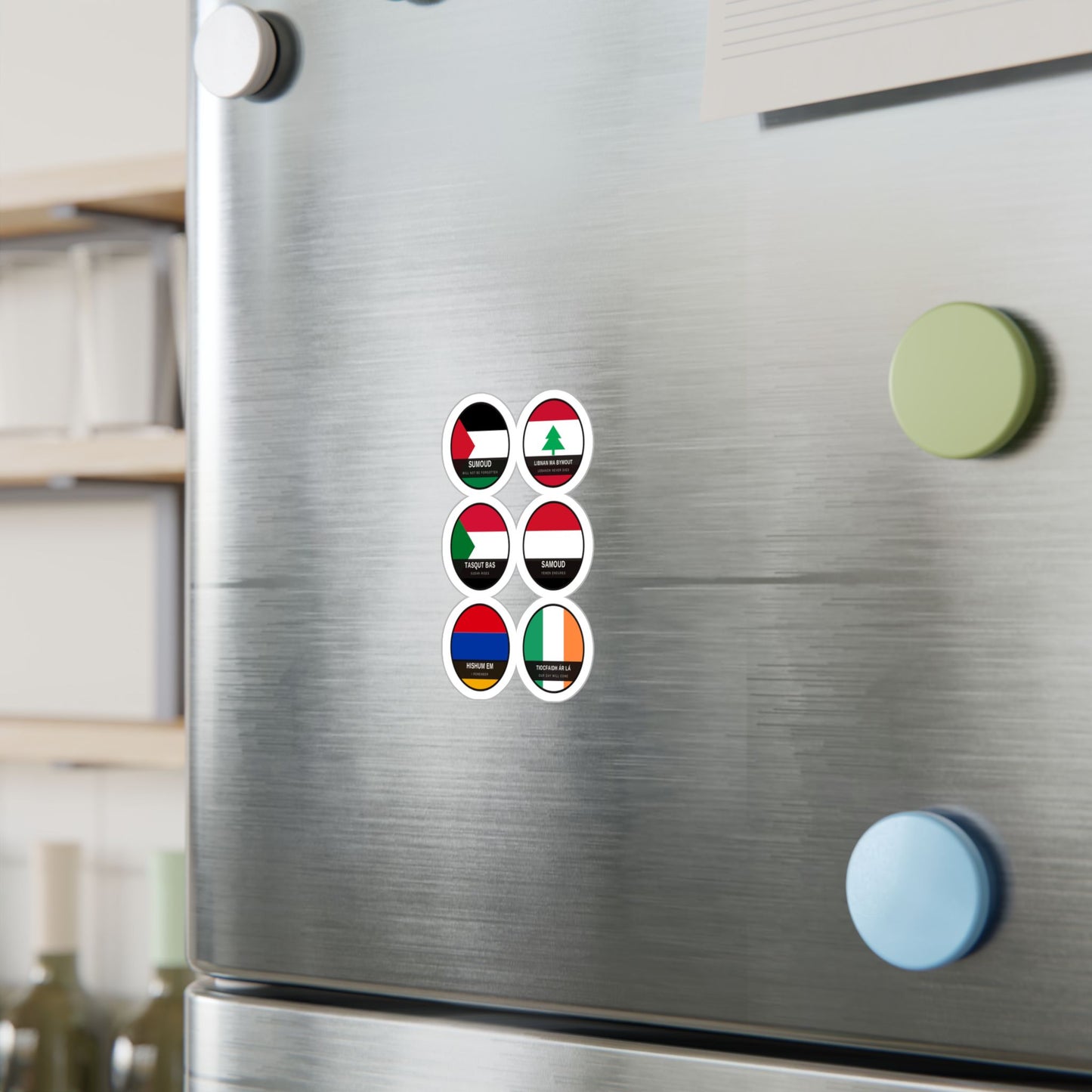 All Six Causes — Sticker Sheet