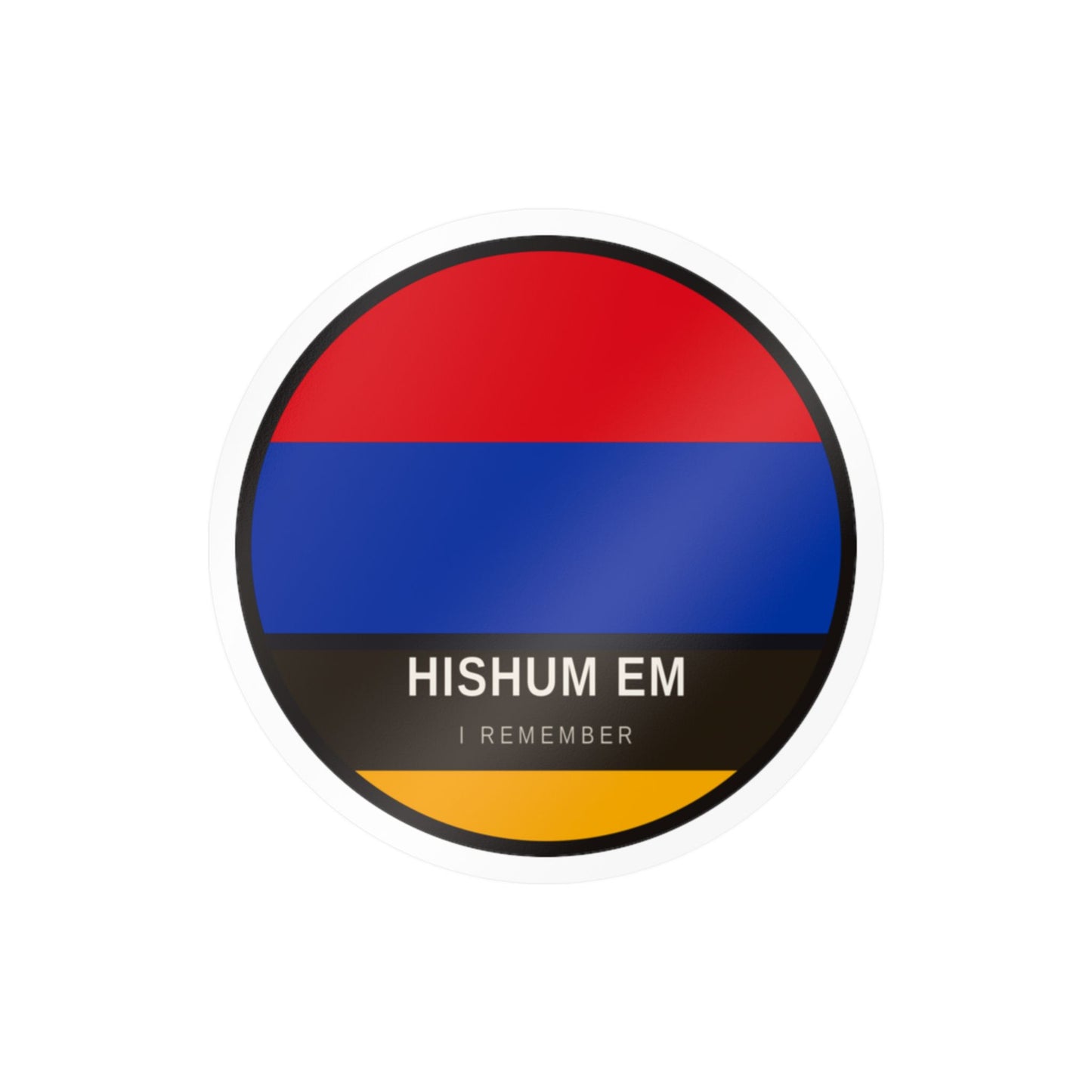 Armenia — Hishum Em Sticker