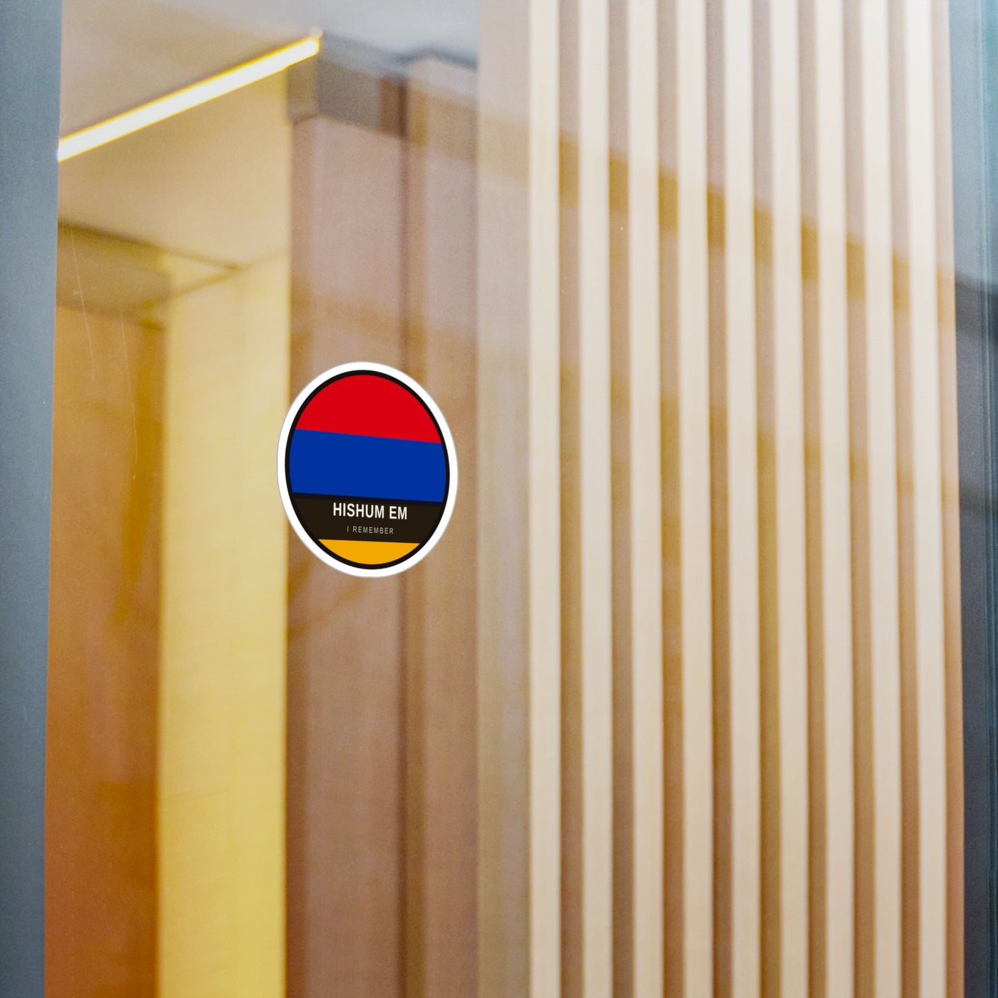 Armenia — Hishum Em Sticker
